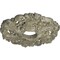 Ekena Millwork Orrington Medallion (Canopies up to 4 3/4"), 19 5/8"OD x 4 3/4"ID x 1 3/4"P, Castle Stone Crackle CM19ORCSC - alternate 3